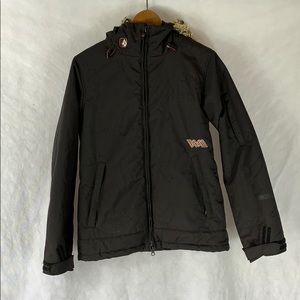 Volcom Thermonite Black Womens Snow Jacket XS